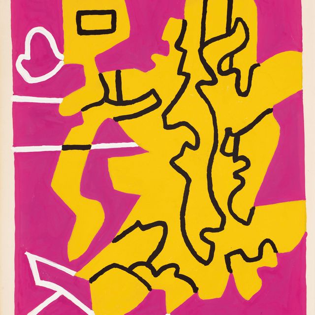 Stuart Davis — Исследование №1 для "Первых знаменитостей"