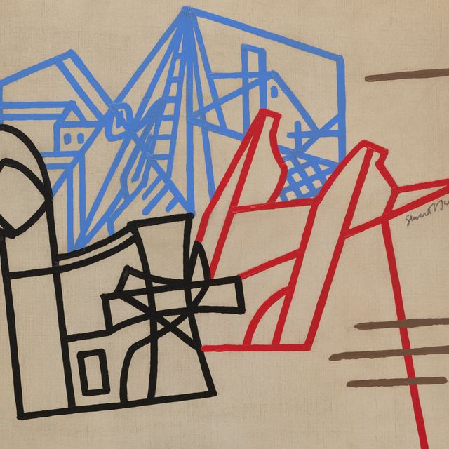 Stuart Davis — Глостер (шлюпбалки)