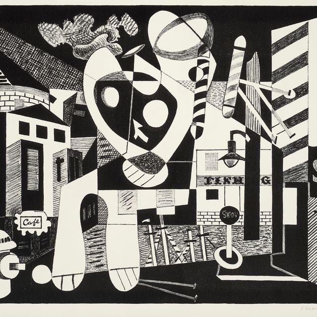 Stuart Davis — Аккорд парикмахерской