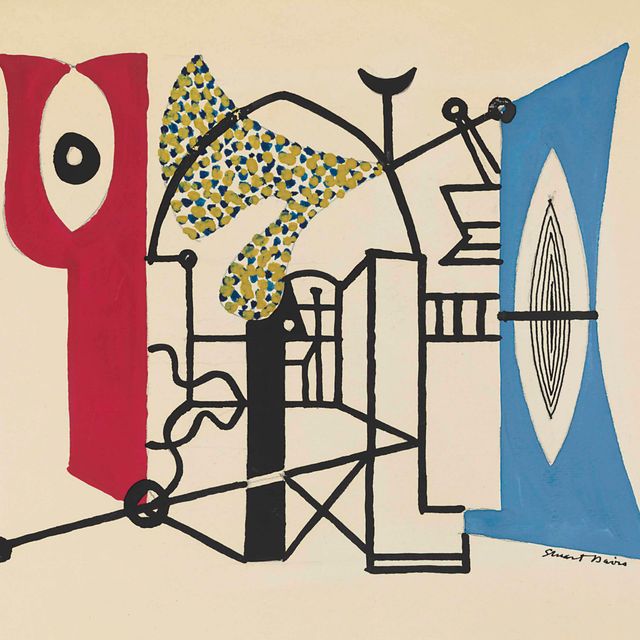Stuart Davis — Знак ступки и пестика