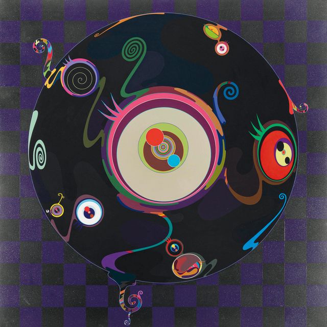 Takashi Murakami — Борода на затылке (черная)