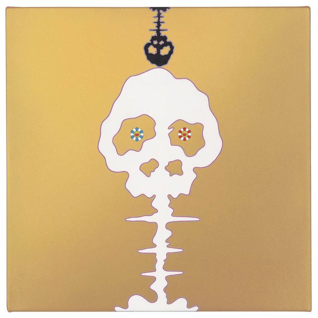 Takashi Murakami — Докуро черный, Докуро золотой и Докуро Красный (три работы)
