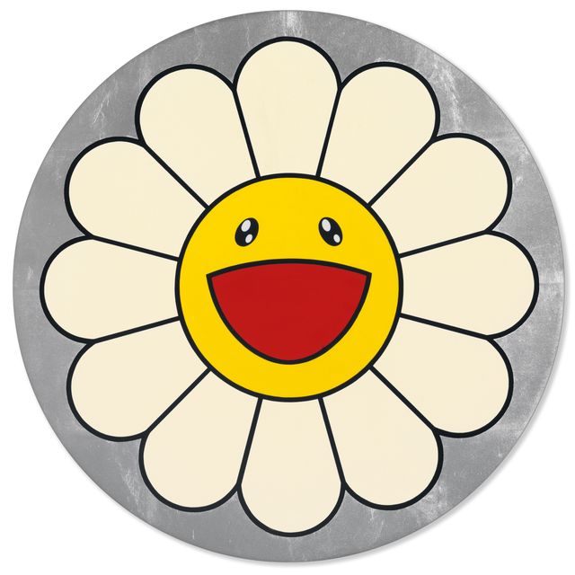 Takashi Murakami — Цветок радости (канареечно-желтый)