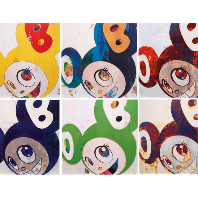 Takashi Murakami — И ТОГДА, И ТОГДА, И ТОГДА, И ТОГДА, И ТОГДА / ЛИМОННЫЙ ПЕРЕЦ; И ТОГДА, И ТОГДА, И ТОГДА, И ТОГДА / СЛИВКИ; И ТОГДА, И ТОГДА, И ТОГДА, И ТОГДА; И ТОГДА, И ТОГДА, И ТОГДА; И ТОГДА, И ТОГДА, И ТОГДА И ТОГДА, И ТОГДА / ЗЕЛЕНАЯ ИСТИНА; И ТОГДА, И ТОГДА, И ТОГДА, И ТОГДА, И ТОГДА