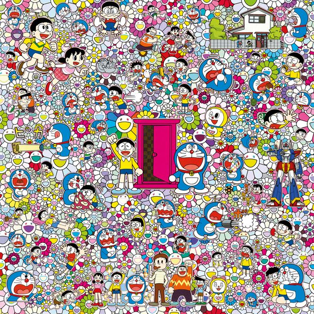Takashi Murakami — Повсюду двери и очень хороший набросок дня