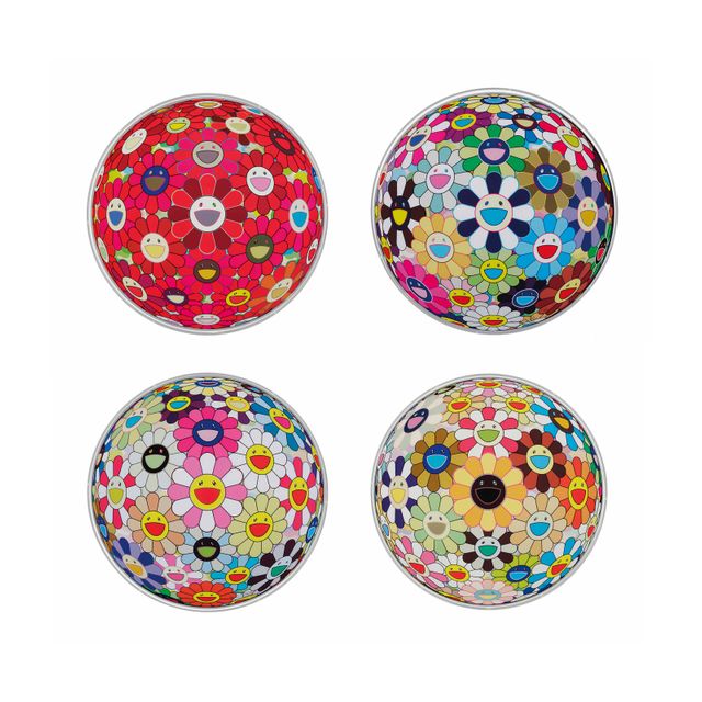 Takashi Murakami — Четыре гравюры художника