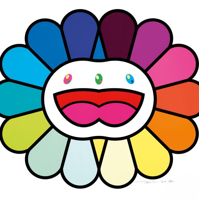 Takashi Murakami — Многоцветная двойная грань: Белая
