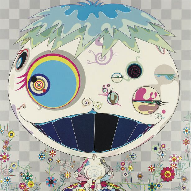 Takashi Murakami — Четыре гравюры художника