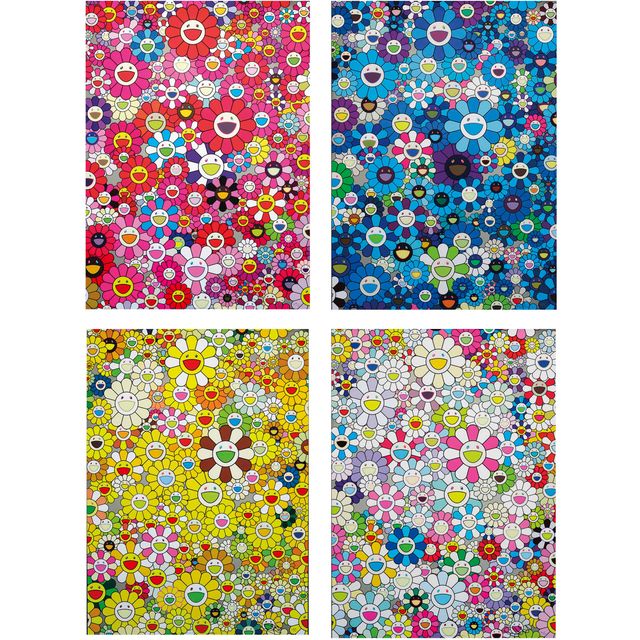 Takashi Murakami — Четыре гравюры художника