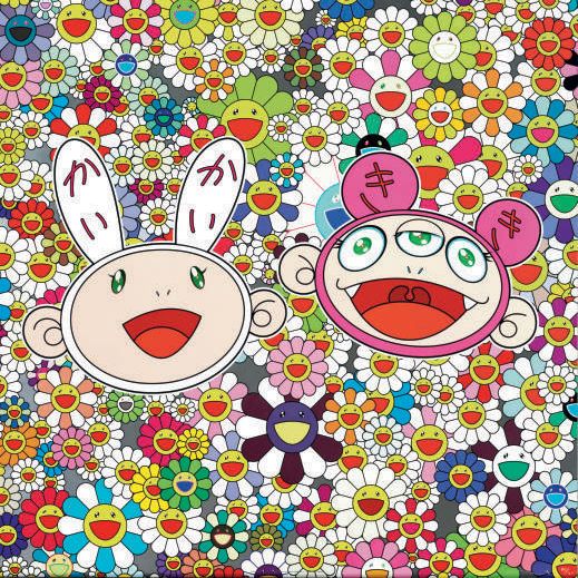Takashi Murakami — Четыре гравюры художника