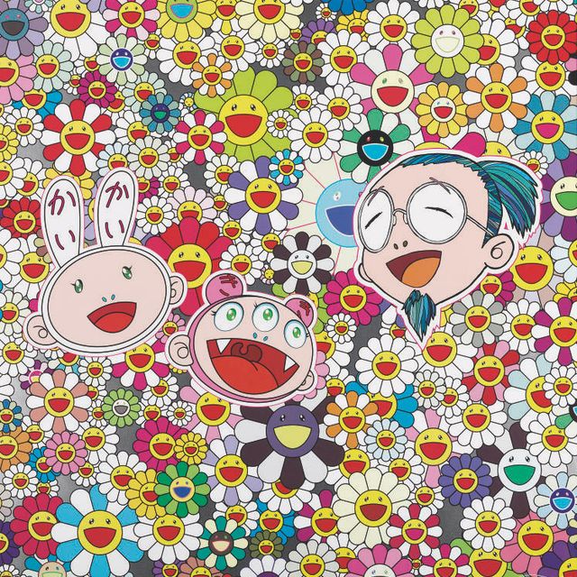 Takashi Murakami — Четыре гравюры художника
