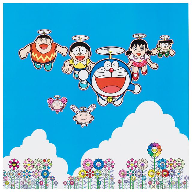 Takashi Murakami — Три гравюры художника
