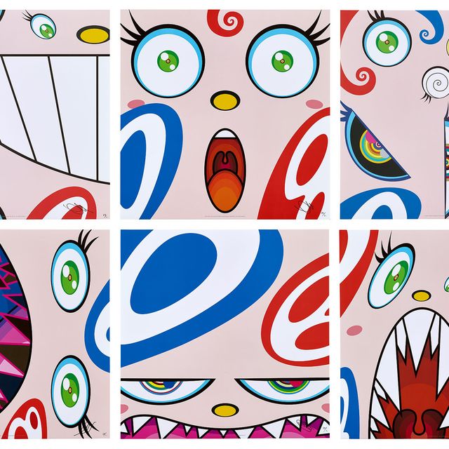 Takashi Murakami — Мы - Квадратный Шутливый клан (полный набор из десяти человек).