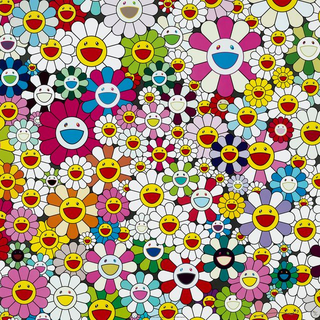 Takashi Murakami — Девушка в Желтой соломенной шляпе