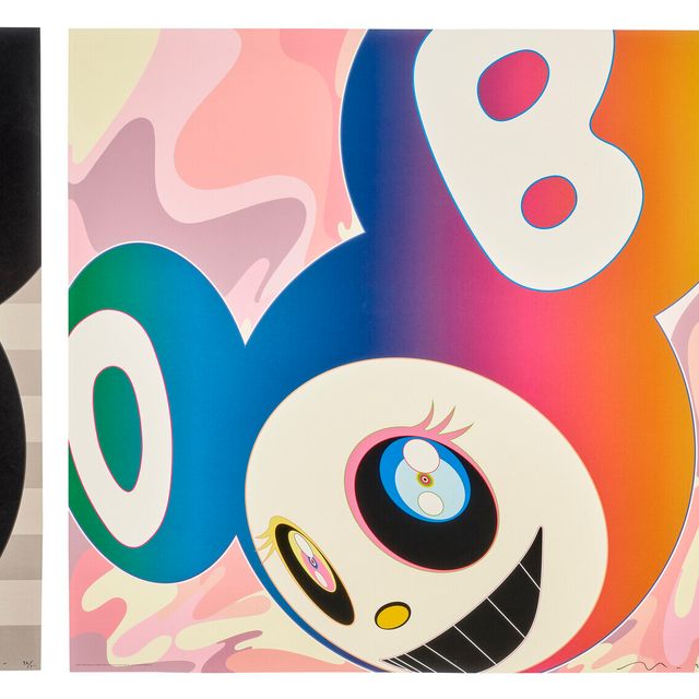 Takashi Murakami — Три гравюры художника