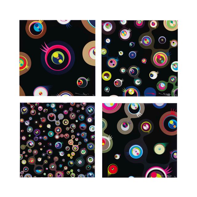 Takashi Murakami — Четыре гравюры художника