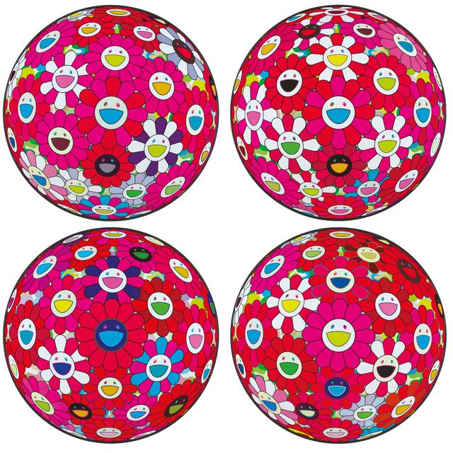 Takashi Murakami — Пять гравюр художника