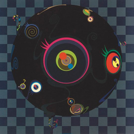 Takashi Murakami — Борода на затылке