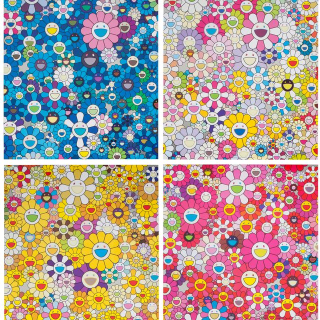 Takashi Murakami — Четыре гравюры художника