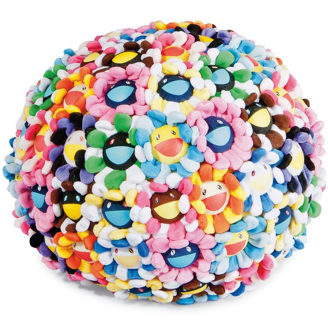Takashi Murakami — Плюшевый цветочный шар