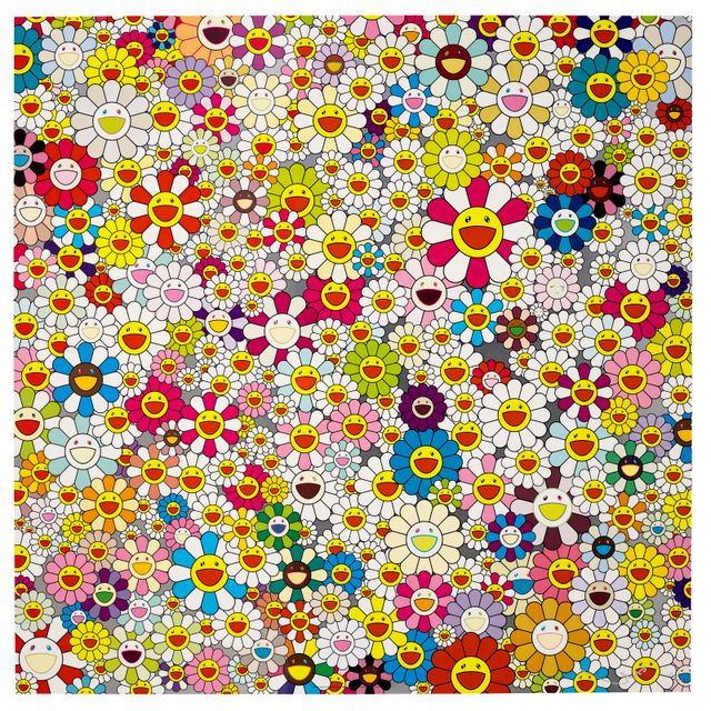 Takashi Murakami — Поле улыбающихся цветов