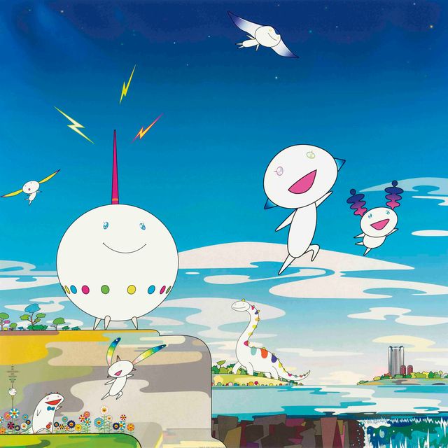 Takashi Murakami — Четыре гравюры художника