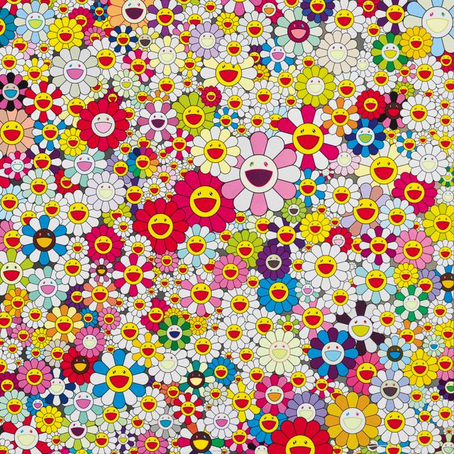 Takashi Murakami — Четыре гравюры художника