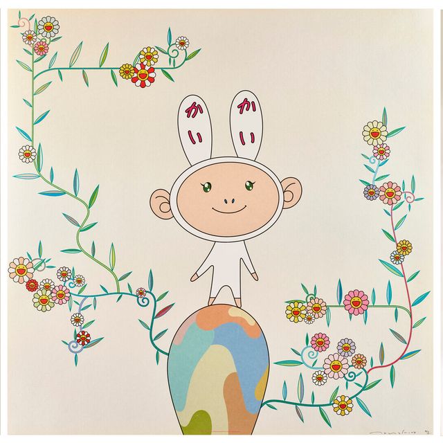 Takashi Murakami — Три гравюры художника