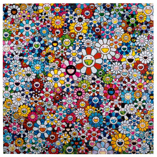 Takashi Murakami — Цветы со смайликами