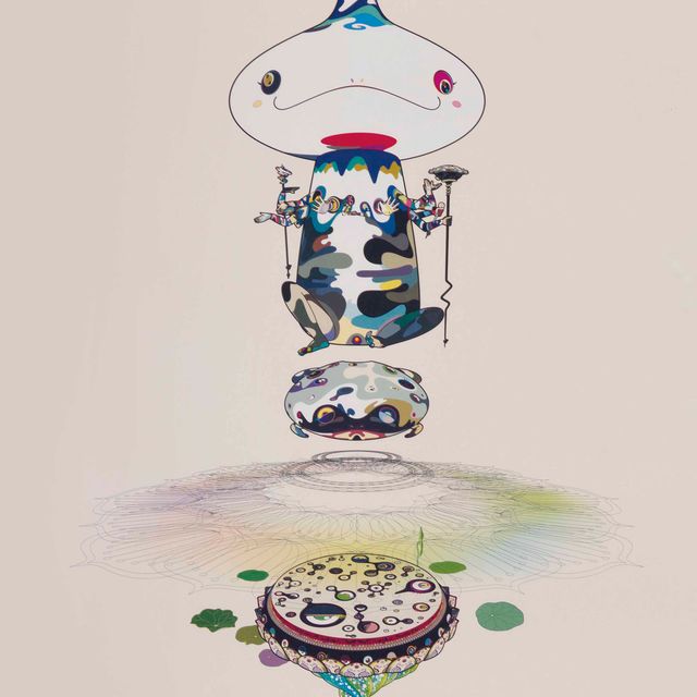 Takashi Murakami — Четыре гравюры художника