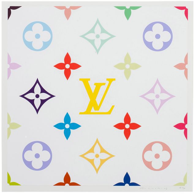 Takashi Murakami — СВЕРХТОНКАЯ монограмма (лимонная)