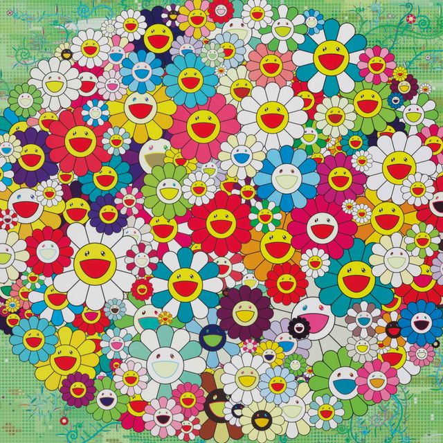 Takashi Murakami — Четыре гравюры художника