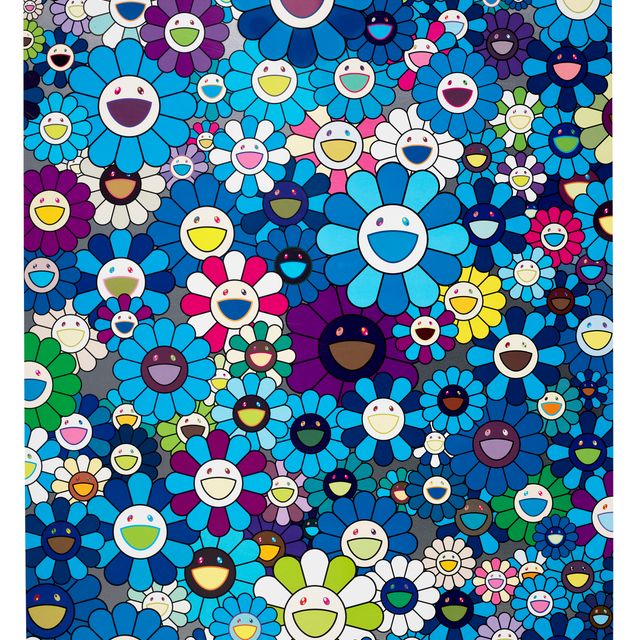 Takashi Murakami — Дань уважения IKB 1957 C