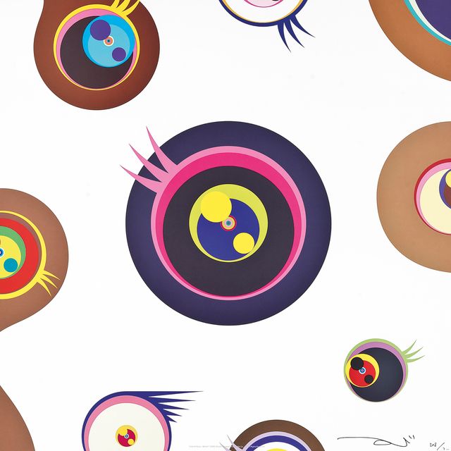 Takashi Murakami — Три гравюры художника