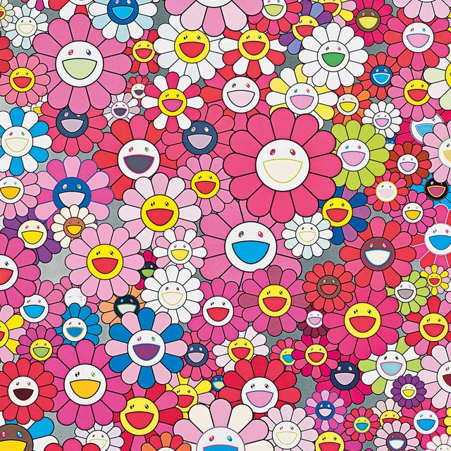 Takashi Murakami — Три гравюры художника