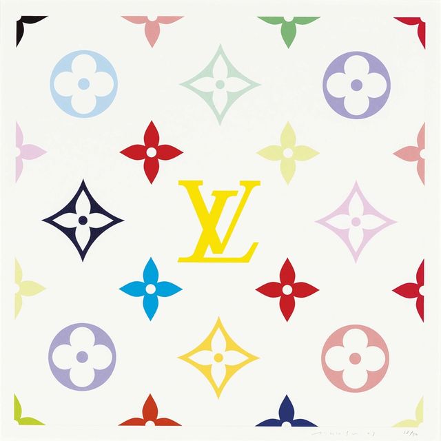 Takashi Murakami — Сверхтонкая монограмма (лимонная)