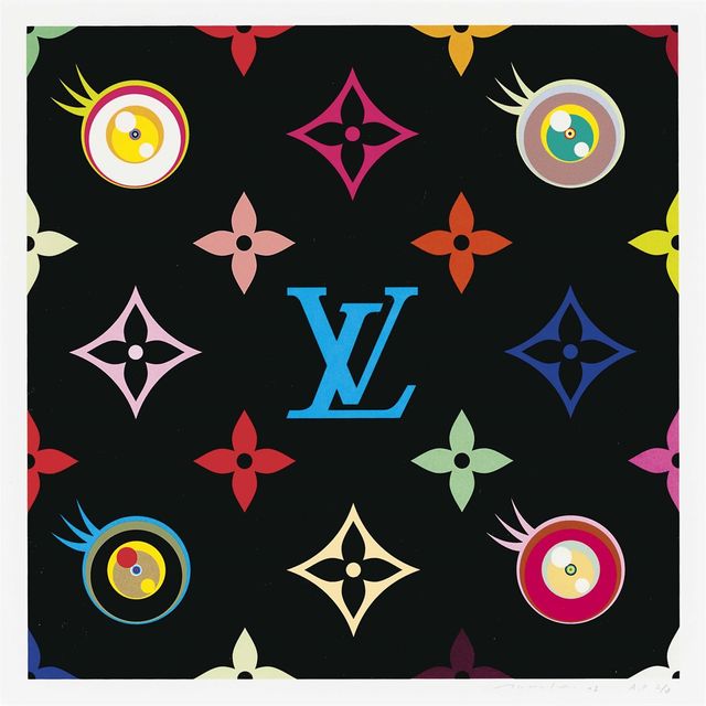 Takashi Murakami — Eye Love Superflat (голубой)