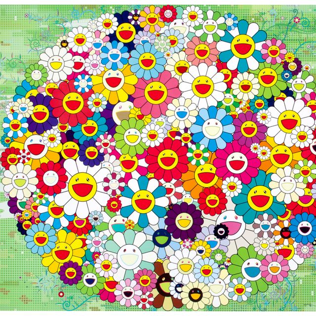 Takashi Murakami — Три гравюры художника