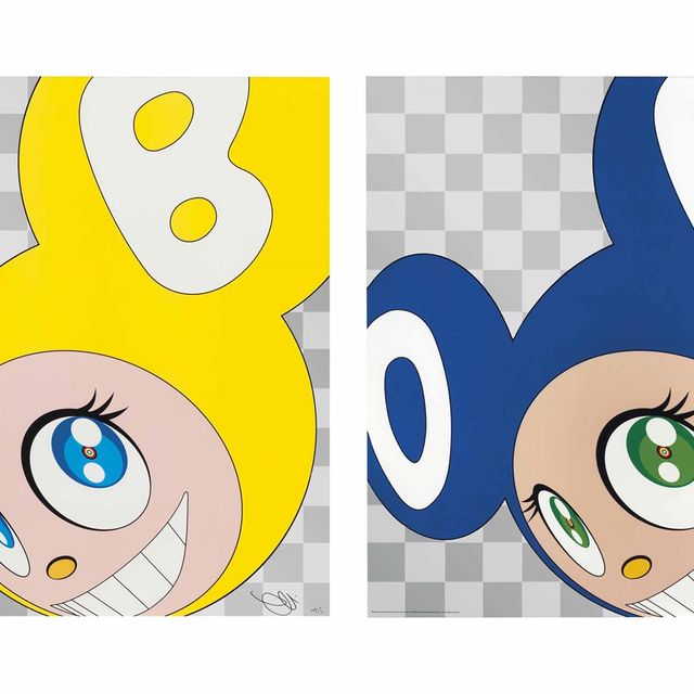 Takashi Murakami — Пять гравюр художника