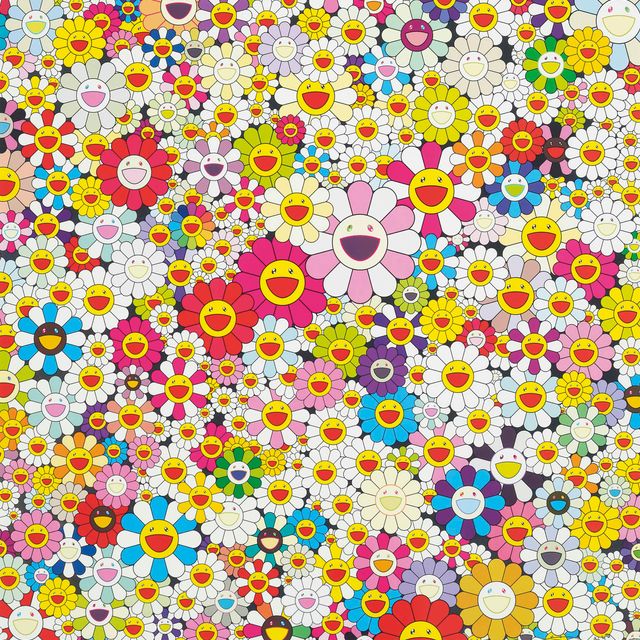 Takashi Murakami — Цветы на небесах