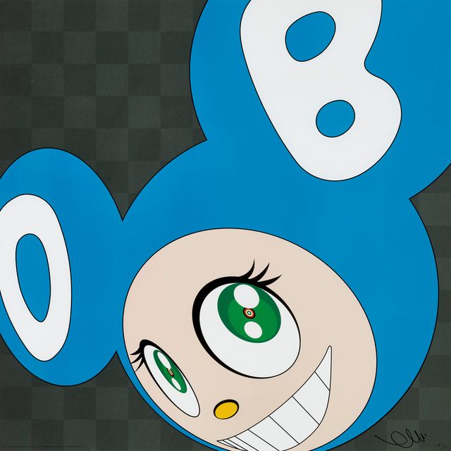Takashi Murakami — И тогда, и тогда, и тогда, и тогда, и тогда (цвета морской волны)