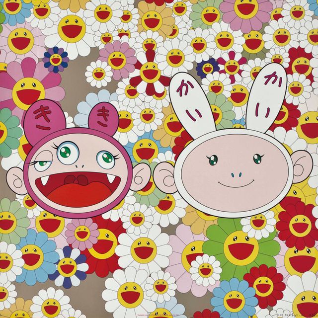 Takashi Murakami — Три гравюры художника