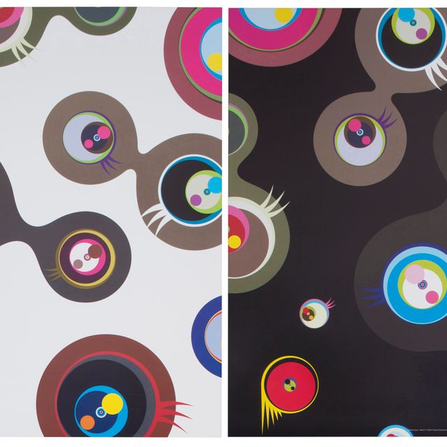 Takashi Murakami — Две гравюры художника