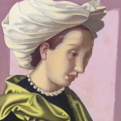 Tamara de Lempicka — Женщина в белом тюрбане II