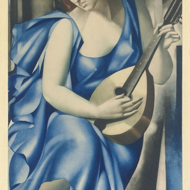 Tamara de Lempicka — Женщина с мандолиной (Блондель А.152)