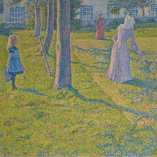 Theo van Rysselberghe — На вечеринке по теннису
