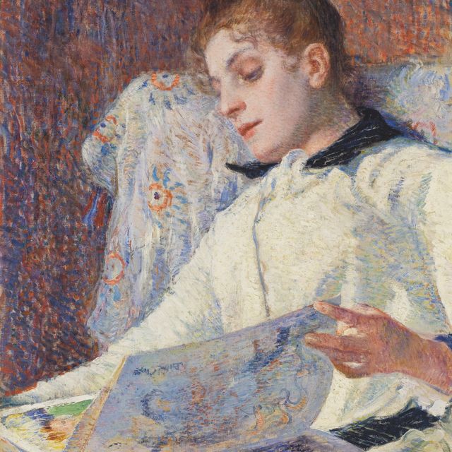 Theo van Rysselberghe — Молодая дама лизант