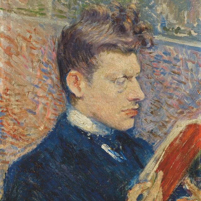 Theo van Rysselberghe — Портрет Пьера Олина Лизана