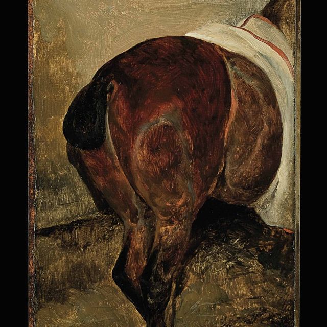 Théodore Géricault — Круп лошади