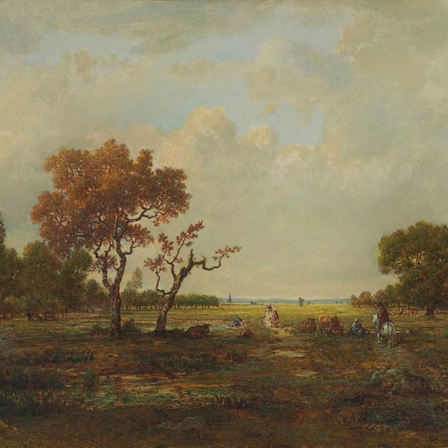 Theodore Rousseau — Площадь Шайи-пре-де-Фонтенбло